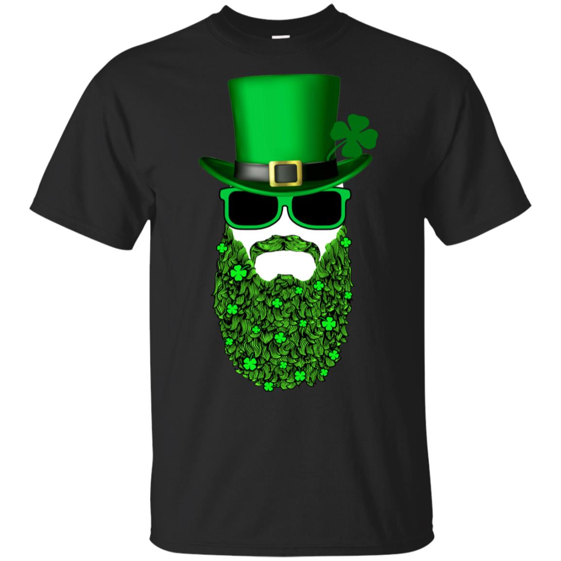 Bearded Man Moustache Leprechauns St Patrick's Day T-Shirt & Hoodie | Teecentury.com