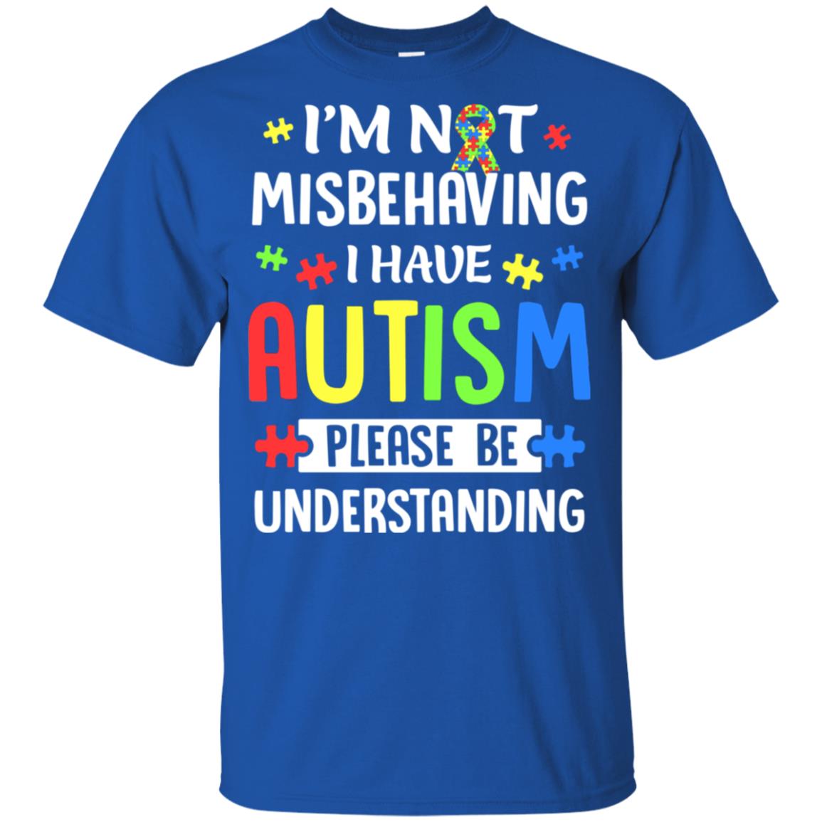 Autism Awareness I'm Not Misbehaving I Have Autism Youth Youth Shirt | Teecentury.com