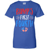 4th Of July Pregnancy Announcement Bump's First Fourth T-Shirt & Tank Top | Teecentury.com