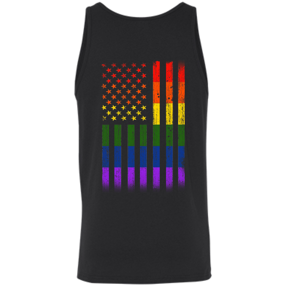 Rainbow Lesbian Gay Pride LGBT America Flag T-Shirt & Hoodie | Teecentury.com