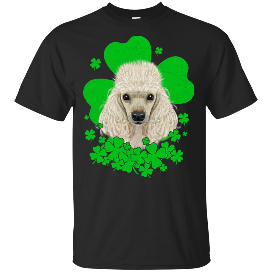 Poodle St. Patrick's Day Clovers T-Shirt & Hoodie | Teecentury.com