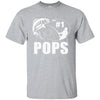 #1 Pops Fishing Fisherman Best Fathers Day Gift T-Shirt & Hoodie | Teecentury.com