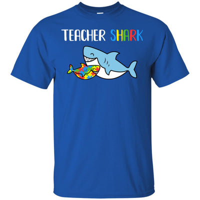 Teacher Shark Support Autism Awareness For Child T-Shirt & Hoodie | Teecentury.com