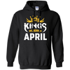 Kings Are Born In April T-Shirt & Hoodie | Teecentury.com