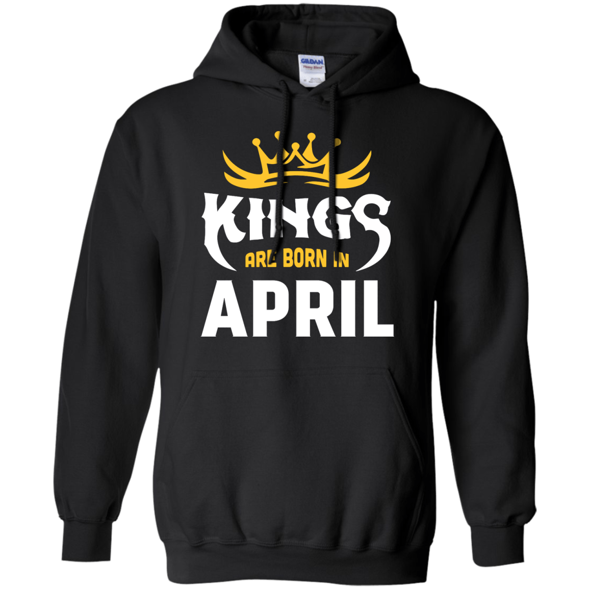 Kings Are Born In April T-Shirt & Hoodie | Teecentury.com