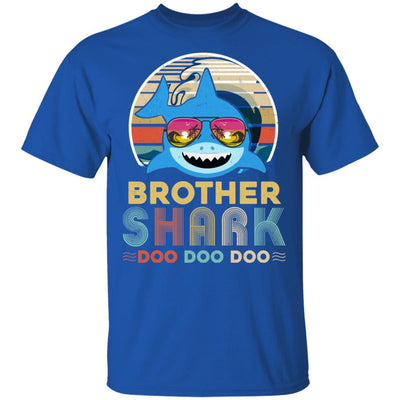 Retro Vintage Brother Shark Doo Doo Doo T-Shirt & Hoodie | Teecentury.com