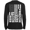 Beer Bacon Guns Freedom T-Shirt & Hoodie | Teecentury.com