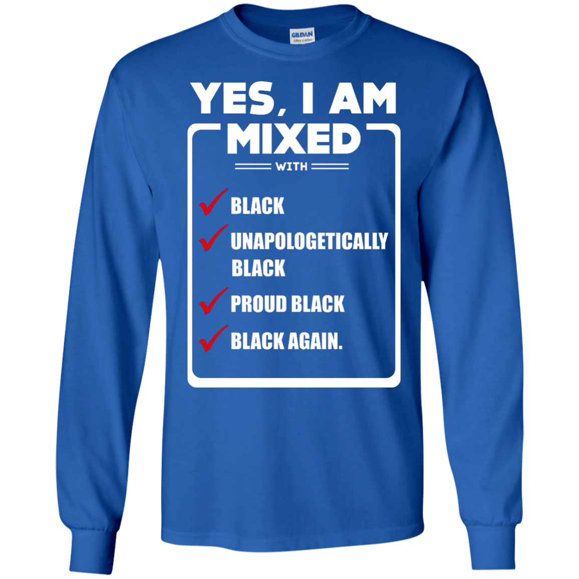 Yes, I Am Mixed Shirt, I'm mixed with Black T-Shirt & Hoodie | Teecentury.com