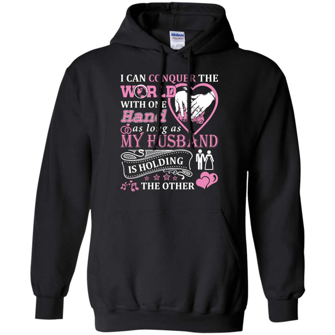 I Can Conquer The World With One Hand T-Shirt & Hoodie | Teecentury.com