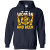 I'm A Simple Woman I Like Bearded Men And Beer T-Shirt & Hoodie | Teecentury.com