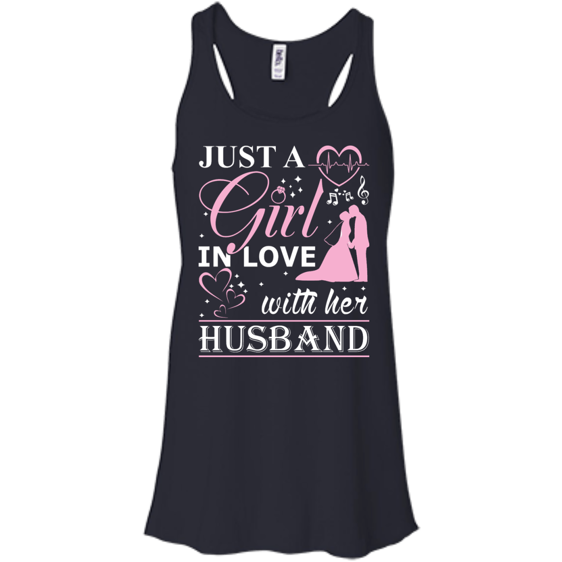 Just A Girl In Love With Her Husband T-Shirt & Hoodie | Teecentury.com