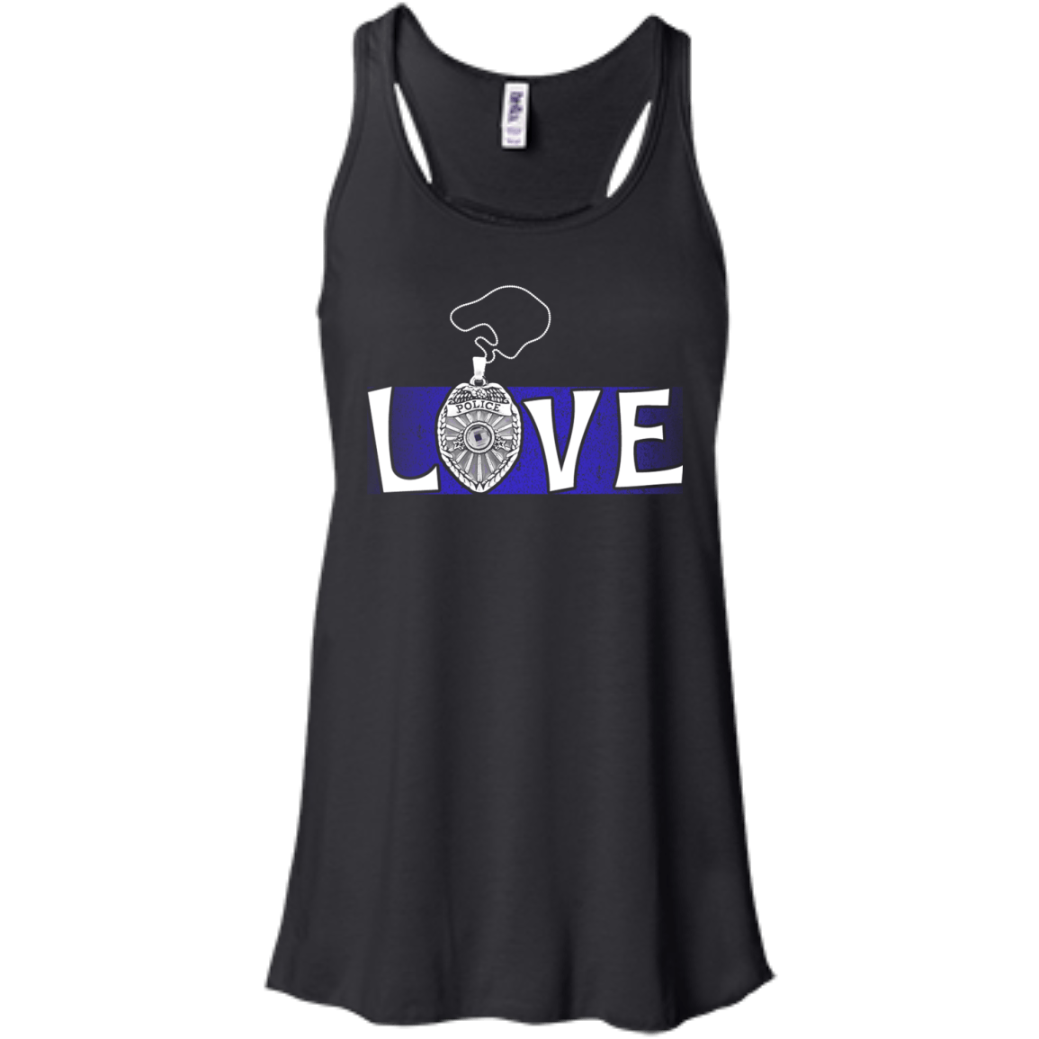 Love Police Thin Blue Line T-Shirt & Hoodie | Teecentury.com