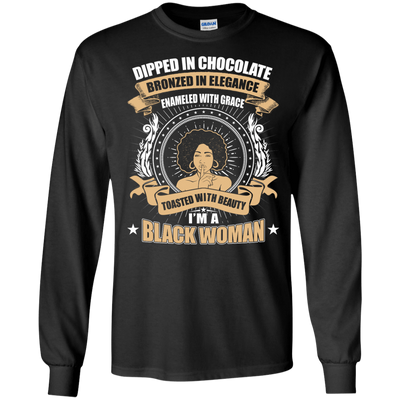 Toasted With Beauty I'm A Black Woman T-Shirt & Hoodie | Teecentury.com