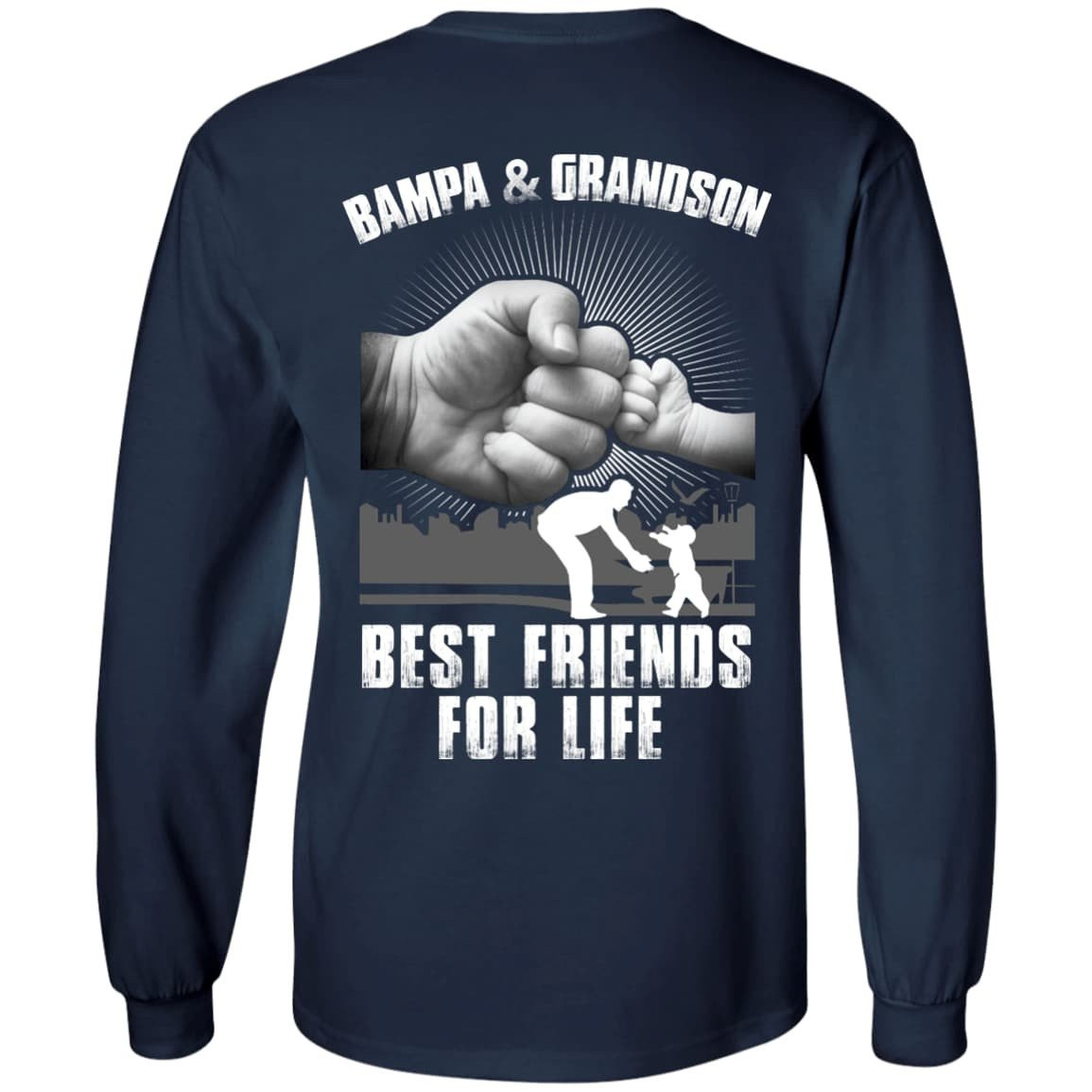 Bampa And Grandson Best Friends For Life T-Shirt & Hoodie | Teecentury.com