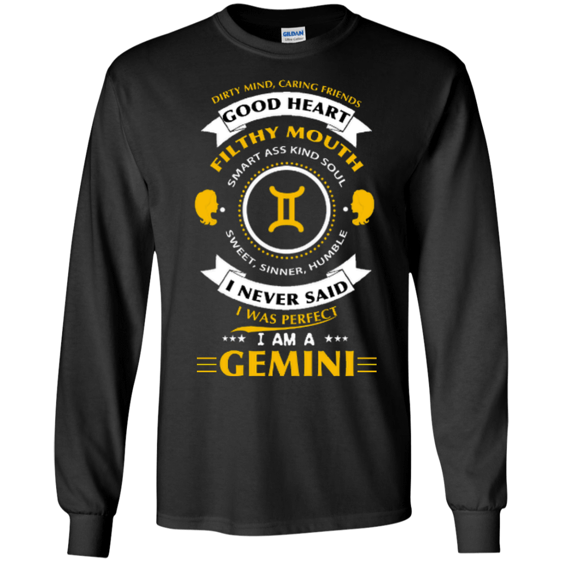 I never said I was perfect I am a GEMINI T-Shirt & Hoodie | Teecentury.com