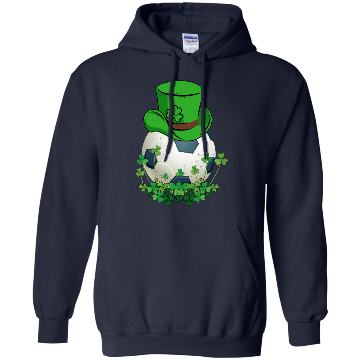 Shamrock Soccer Leprechaun St Patricks Day T-Shirt & Hoodie | Teecentury.com