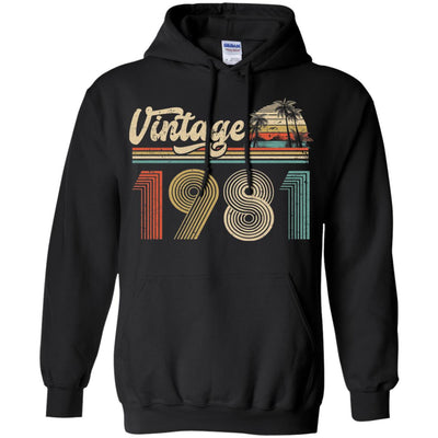 41th Birthday Gift Vintage 1981 Classic T-Shirt & Hoodie | Teecentury.com