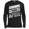 Legends are born in APRIL T-Shirt & Hoodie | Teecentury.com