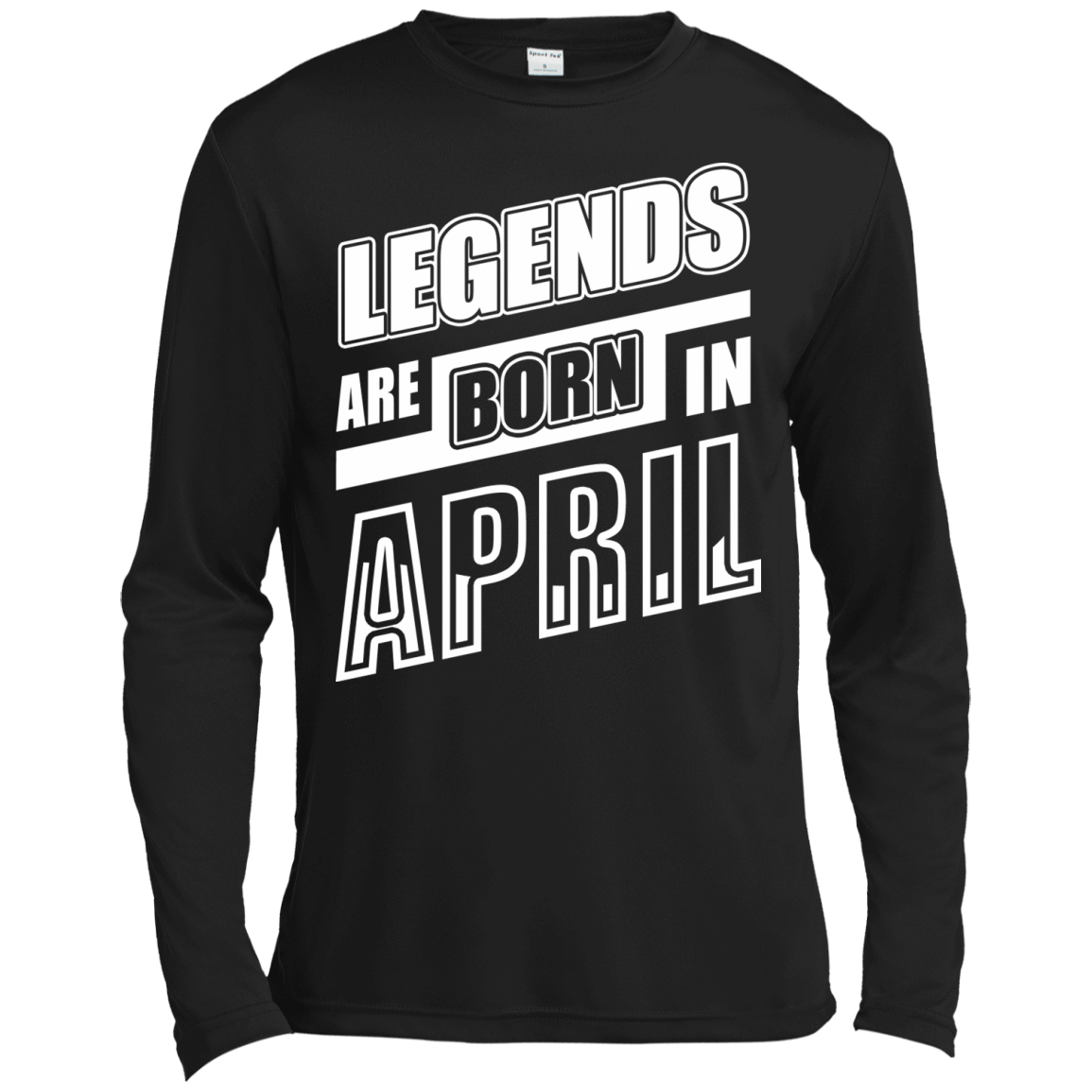 Legends are born in APRIL T-Shirt & Hoodie | Teecentury.com