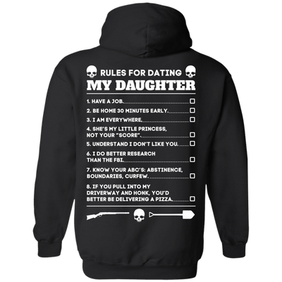 Rules For Dating My Daughter Funny T-Shirt & Hoodie | Teecentury.com