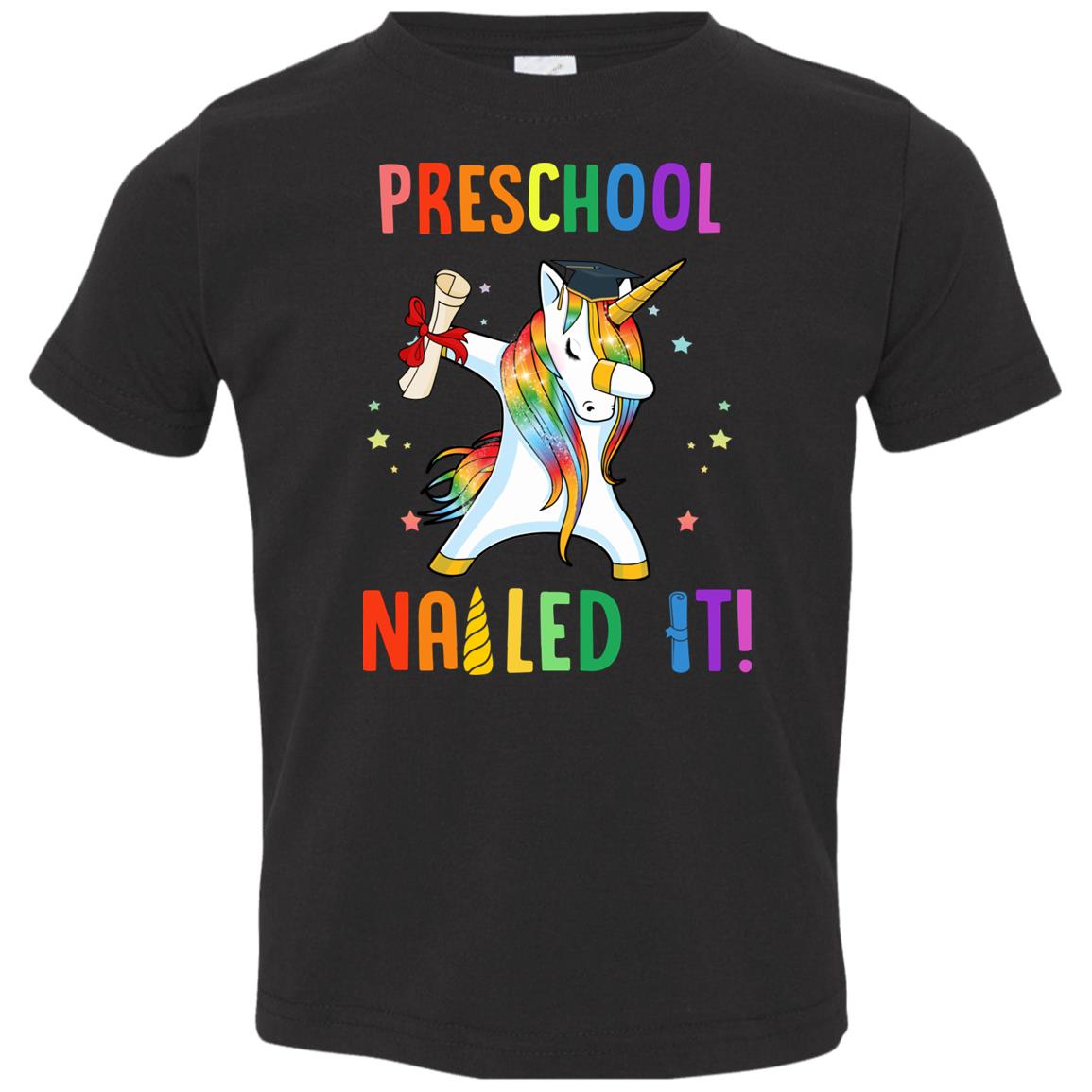 Dabbing Preschool Unicorn Nailed It Graduation Class Of 2022 Youth Youth Shirt | Teecentury.com