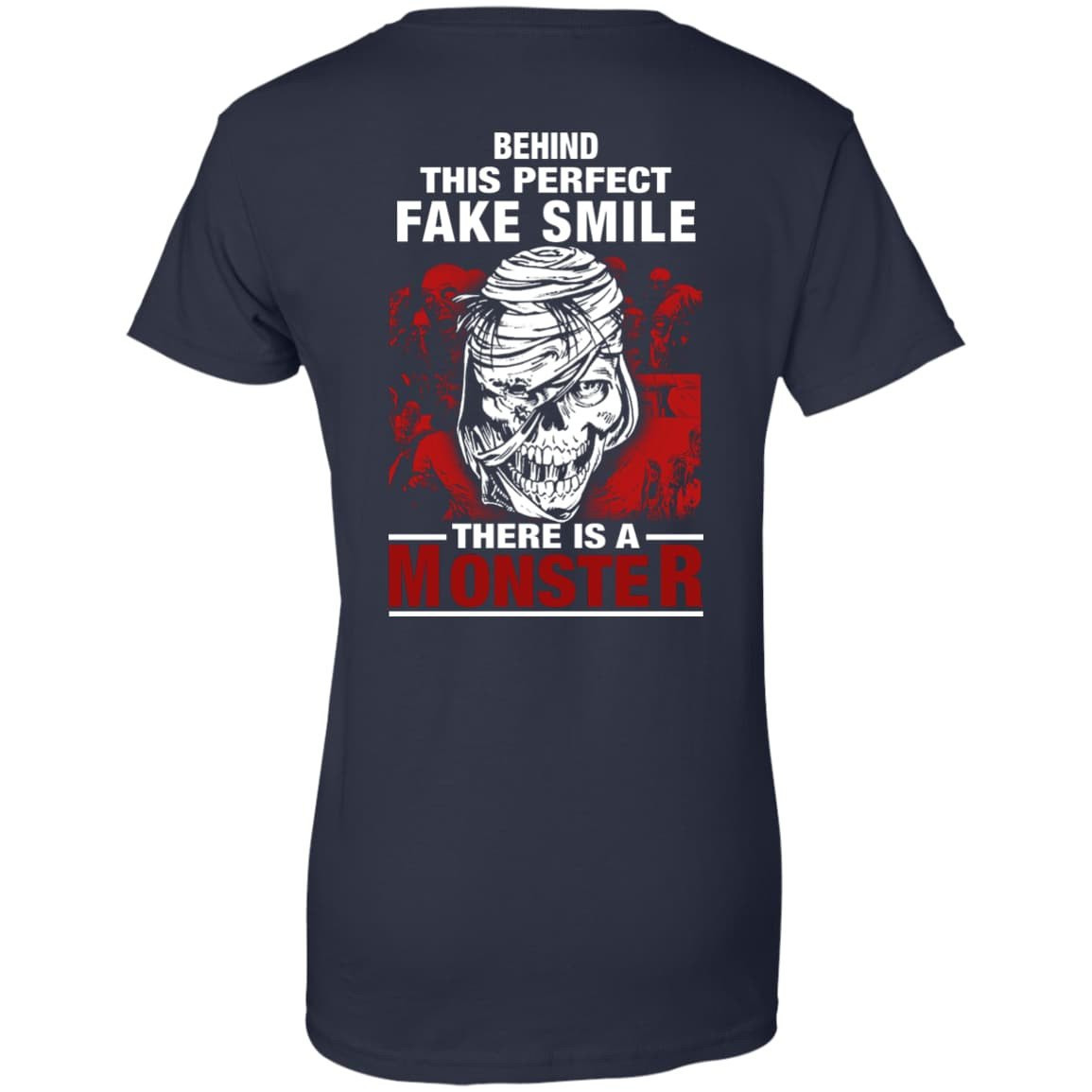Behind This Perfect Fake Smile There Is A Monster T Shirt T-Shirt & Hoodie | Teecentury.com