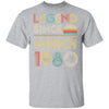 Legend Since March 1980 Vintage 42th Birthday Gifts T-Shirt & Hoodie | Teecentury.com