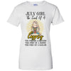 July Girl The Soul Of A Gypsy Funny Birthday Gift T-Shirt & Tank Top | Teecentury.com