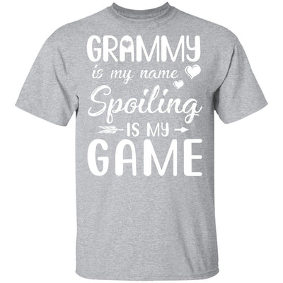 Grammy Is My Name Spoiling Is My Game Funny Mothers Day T-Shirt & Tank Top | Teecentury.com