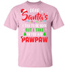 Dear Santa I Tried To Be Good But My PawPaw Christmas Kids Youth Youth Shirt | Teecentury.com