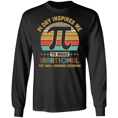 Vintage Math Pi Day Inspires Me To Make Irrational T-Shirt & Hoodie | Teecentury.com