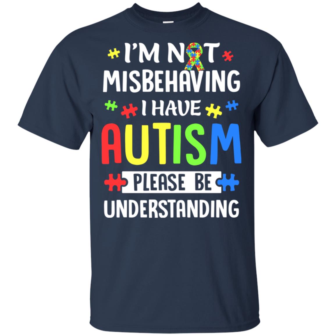 Autism Awareness I'm Not Misbehaving I Have Autism Youth Youth Shirt | Teecentury.com
