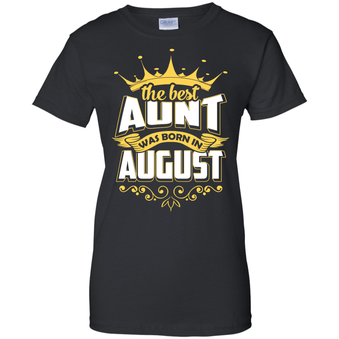 The Best Aunt Was Born In August T-Shirt & Hoodie | Teecentury.com