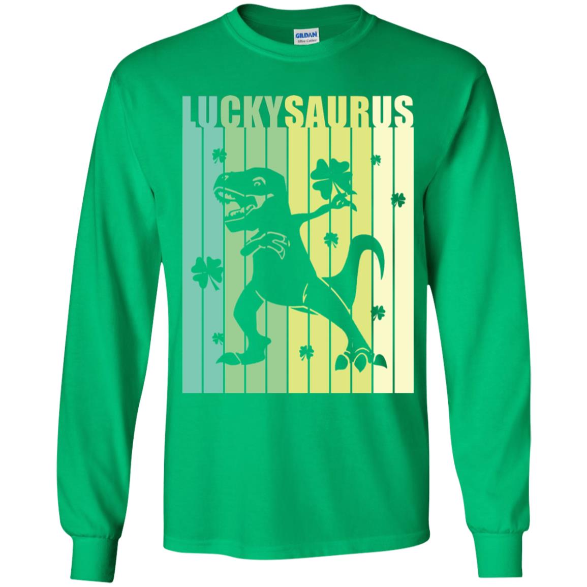 Happy St Pat Rex Day Dinosaur T-Rex Kids Patricks Day Youth Youth Shirt | Teecentury.com