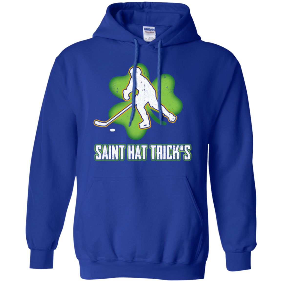 Saint Hat Trick's Hockey Shamrock St Patricks Day T-Shirt & Hoodie | Teecentury.com