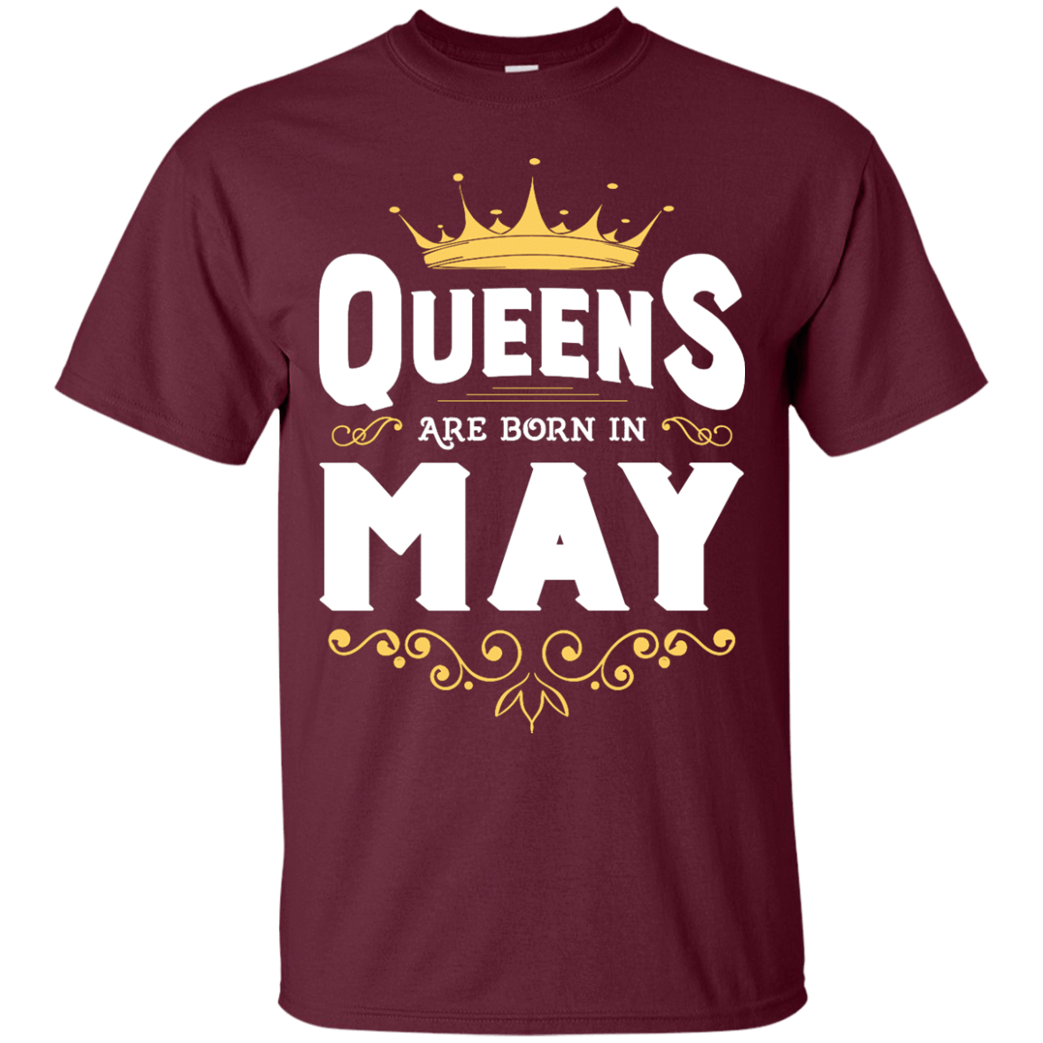 Queens Are Born In May T-Shirt & Hoodie | Teecentury.com
