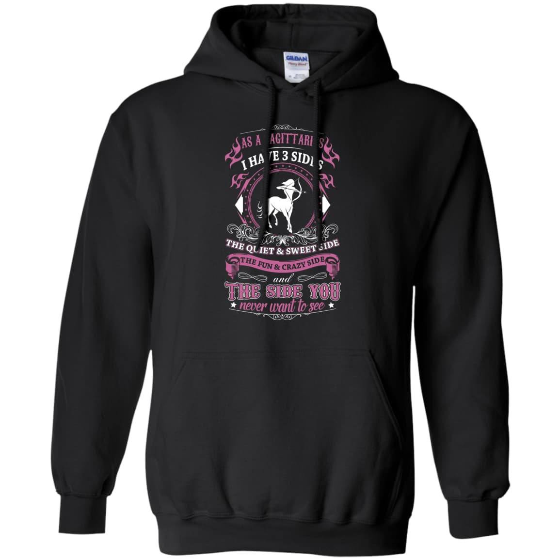 As A Sagittarius I Have 3 Sides T-Shirt & Hoodie | Teecentury.com