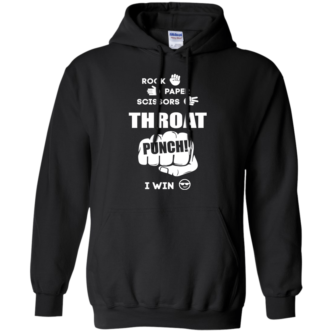 Throat Punch - I Win T-Shirt & Hoodie | Teecentury.com