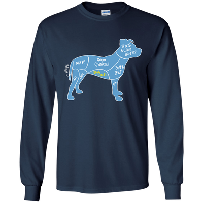 Proper Way To Pet A Dog Pitbull Lover T-Shirt & Hoodie | Teecentury.com