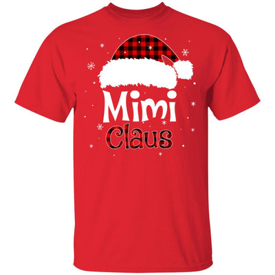 Santa Mimi Claus Red Plaid Family Pajamas Christmas Gift T-Shirt & Sweatshirt | Teecentury.com