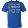 Awesome Since 2017 5th Birthday Gifts Youth Youth Shirt | Teecentury.com