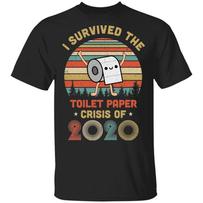 I Survived The Toilet Paper Crisis Of 2020 Vintage T-Shirt & Hoodie | Teecentury.com
