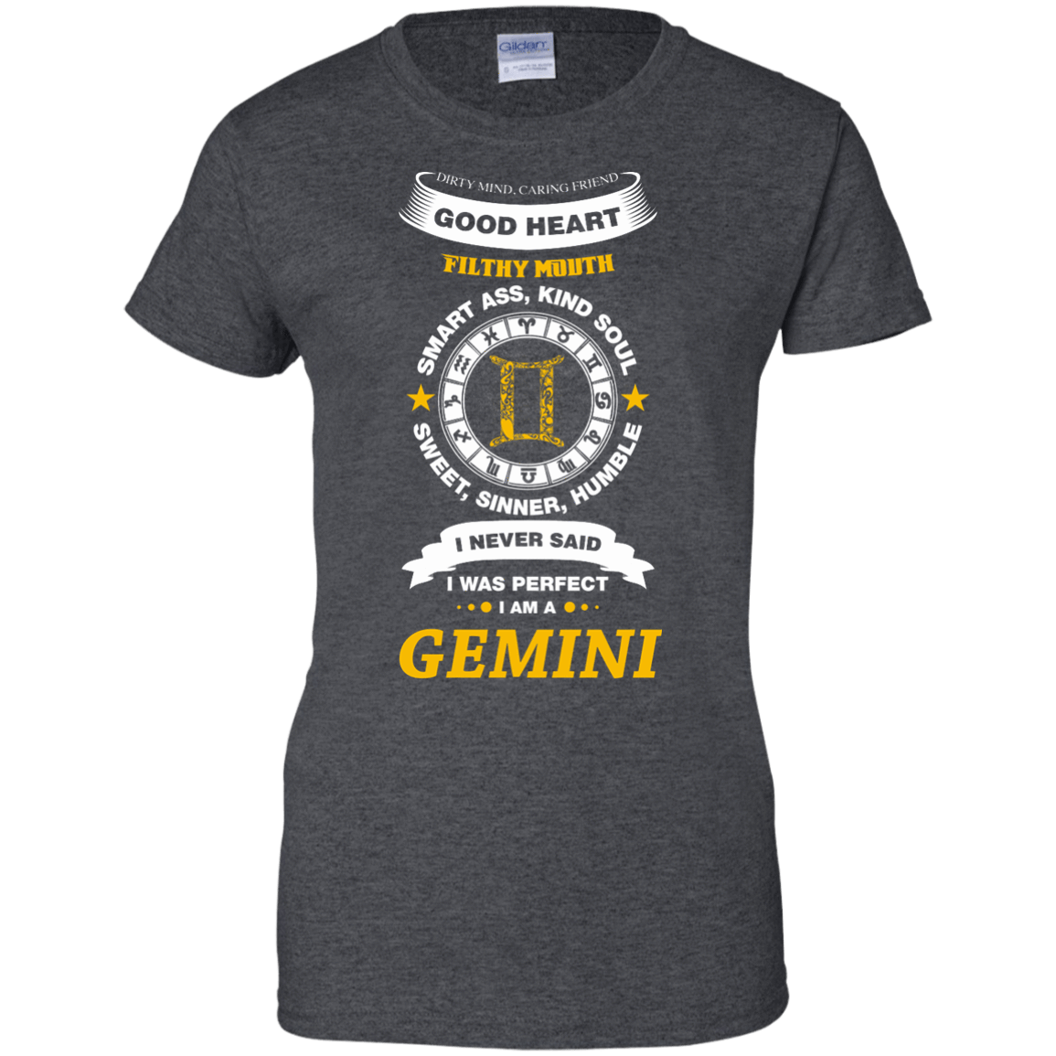 I Never Said I Was Perfect I Am A GEMINI T-Shirt & Hoodie | Teecentury.com