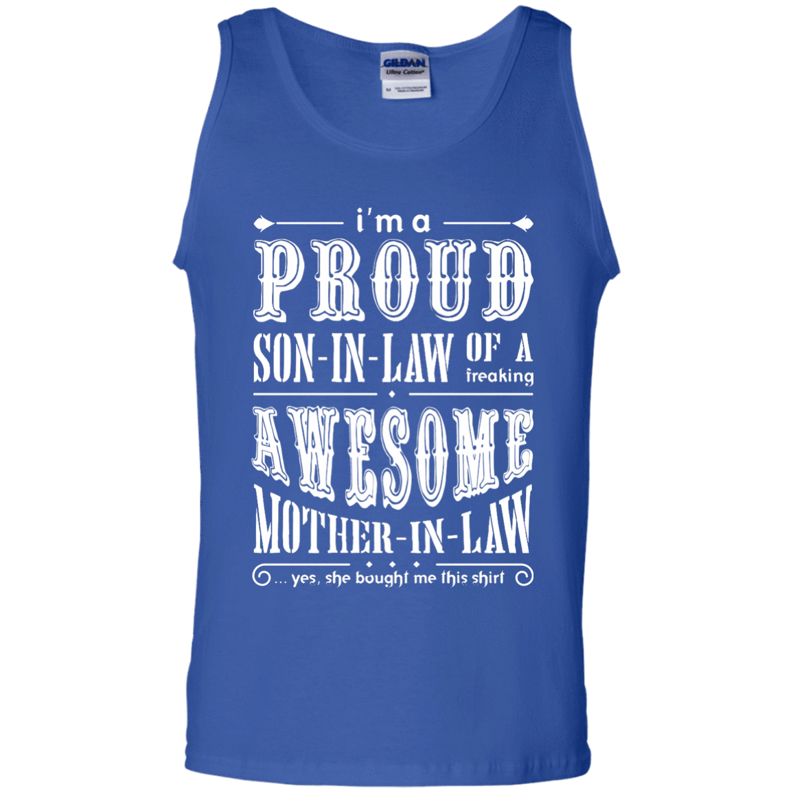 I'm A Proud Son In Law Of A Freaking Awesome Mother In Law T-Shirt & Hoodie | Teecentury.com