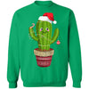 Cactus Christmas Tree Gift Santa Xmas Plant Lover T-Shirt & Sweatshirt | Teecentury.com