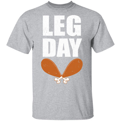 Funny Leg Day Thanksgiving Turkey T-Shirt & Hoodie | Teecentury.com