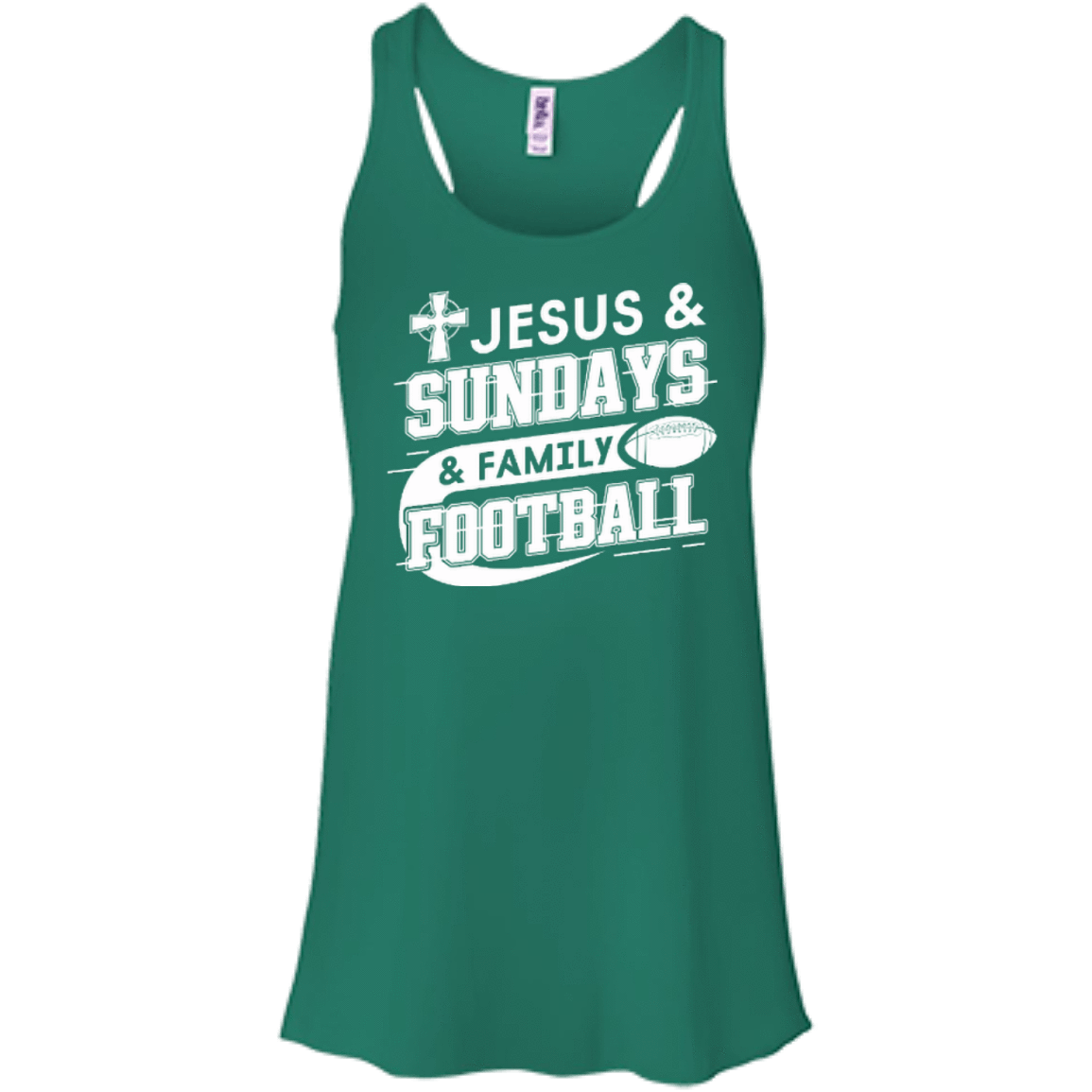 Jesus Sundays Family Football T-Shirt & Hoodie | Teecentury.com