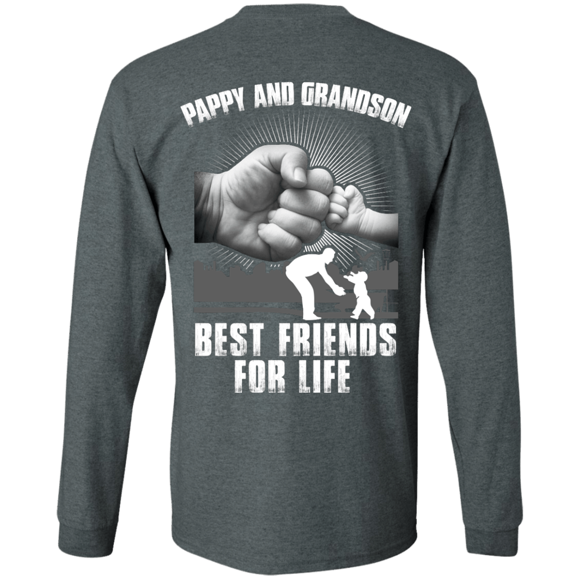 Pappy And Grandson Best Friends For Life T-Shirt & Hoodie | Teecentury.com