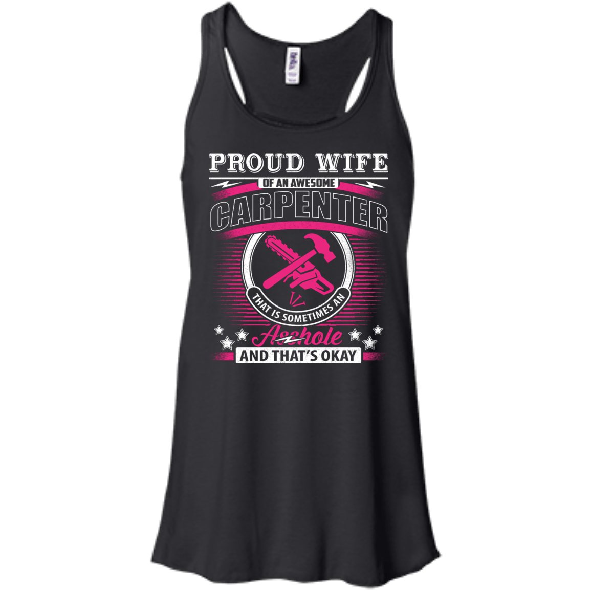 Proud Wife Of An Awesome Carpenter T-Shirt & Hoodie | Teecentury.com
