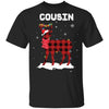 Cousin Deer Red Plaid Christmas Family Matching Pajamas T-Shirt & Sweatshirt | Teecentury.com